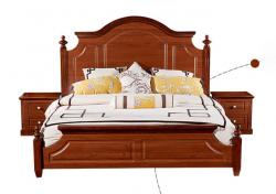 Bộ giường ngủ tân cổ điển - 68807